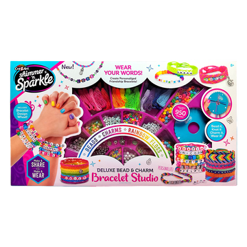 Shimmer n Sparkle Deluxe Bead & Charm Bracelet Studio