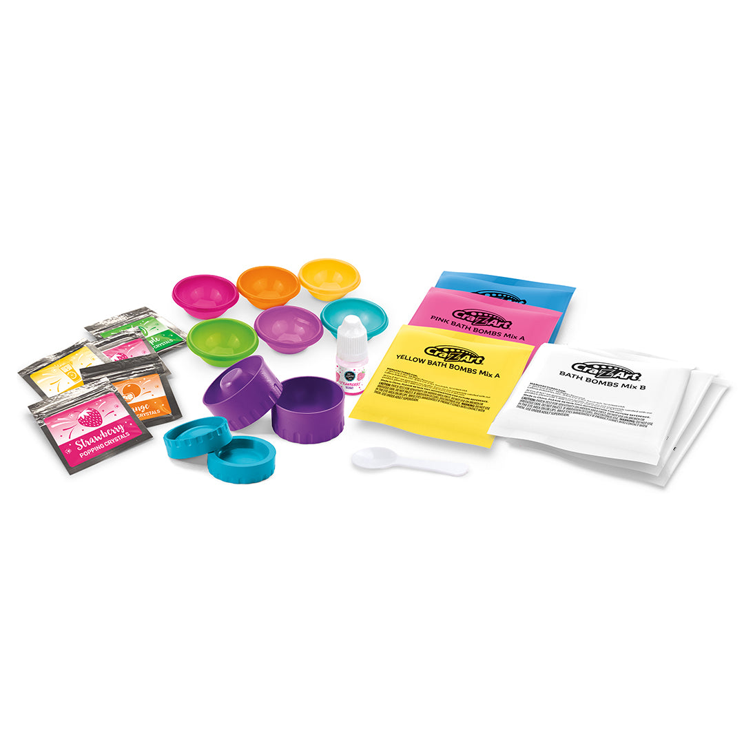 Shimmer n Sparkle Rainbow Popping Bath Bombs