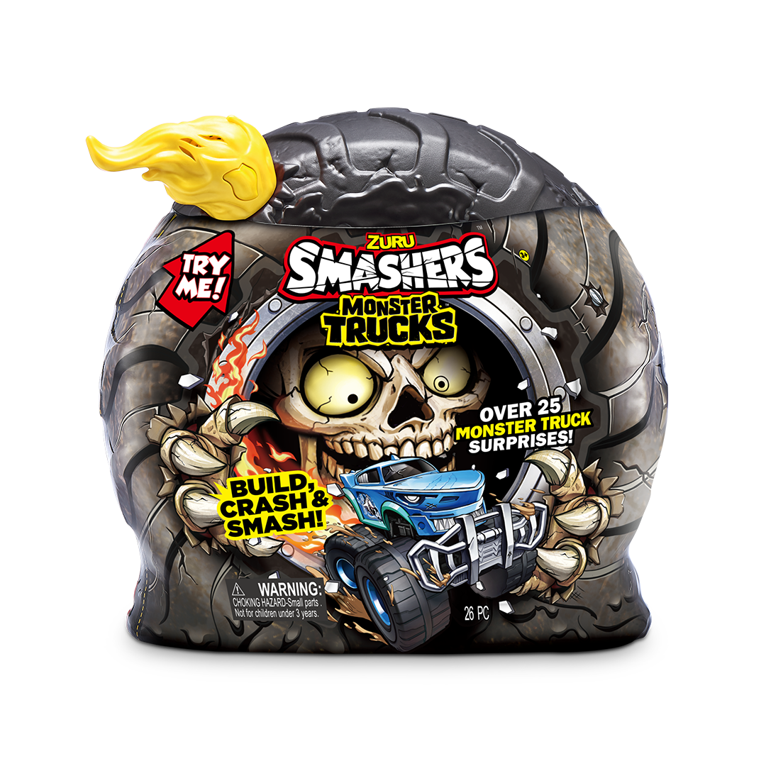 Smashers Monster Wheels Surprise Playset
