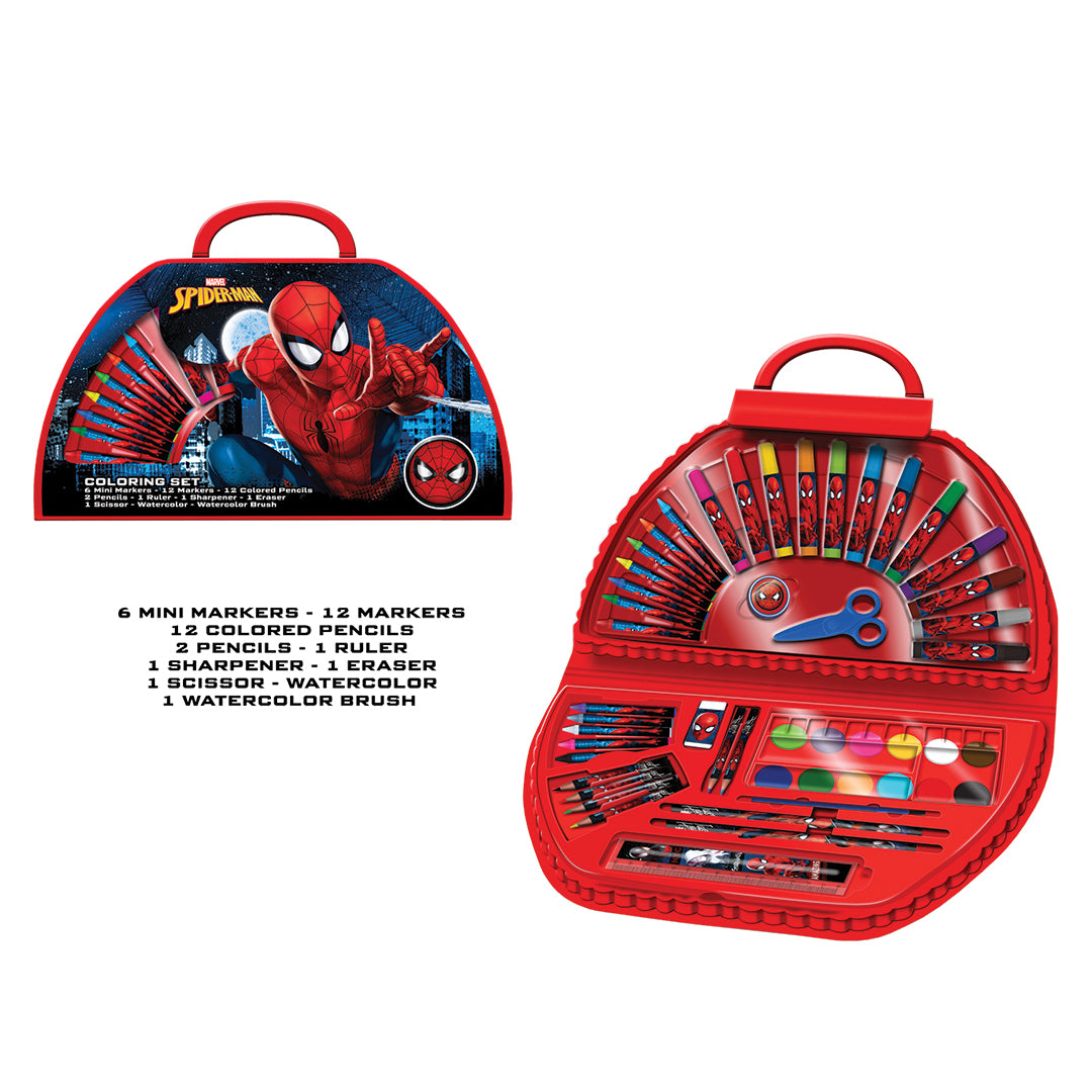 Marvel Spider-Man Coloring Case