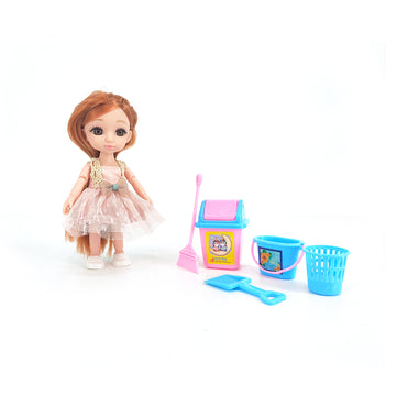 Sweet Annie 6" Doll With Clean-Your-Room Set