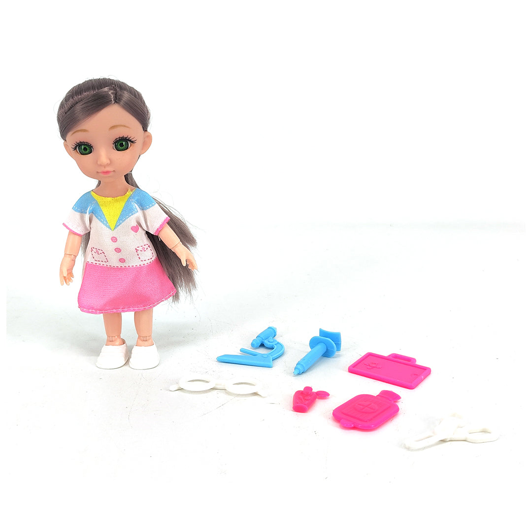 Sweet Annie 6" Doll With Lab Set
