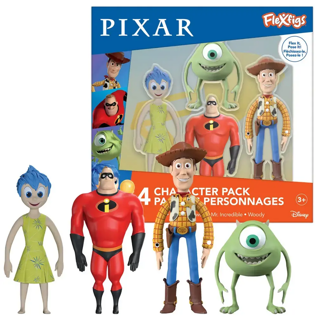 Flexfigs Pixar 4 pack