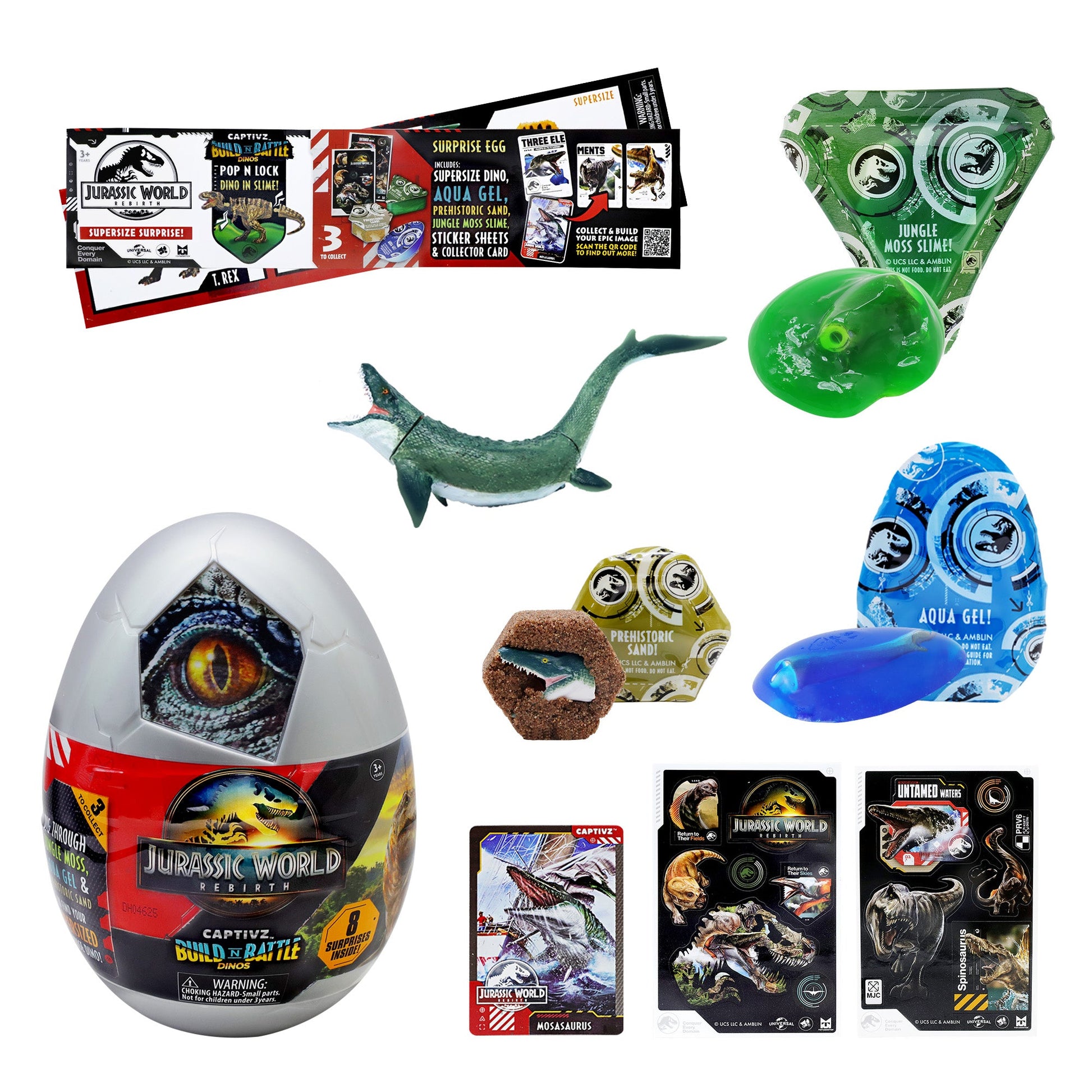 Jurassic World Rebirth Captivz Surprise Egg