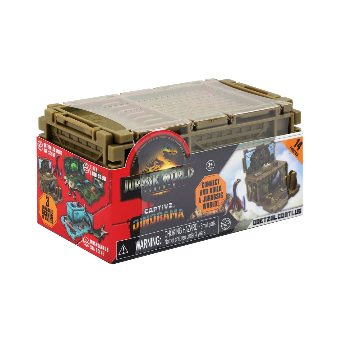جوراسيك ورد ريبيرث كابتيفز داينوراما - الكويتزالكواتلس