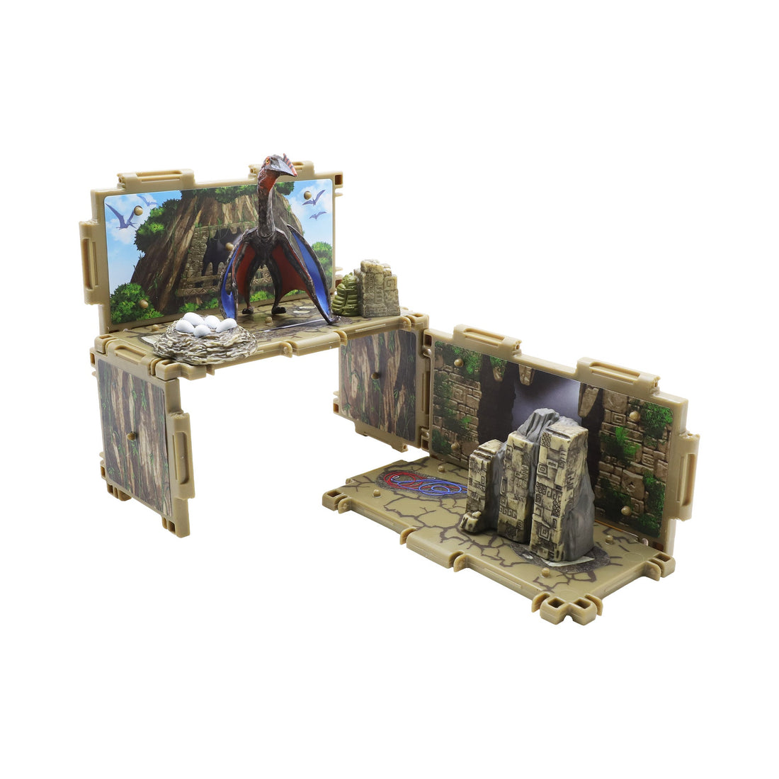 جوراسيك ورد ريبيرث كابتيفز داينوراما - الكويتزالكواتلس