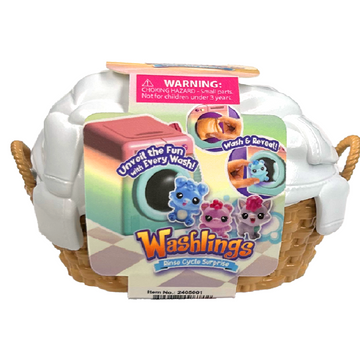 Washlings Hamper Set with 2 Laundry Bags