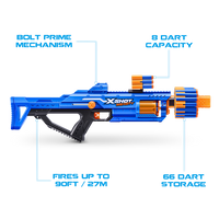 X-Shot Insanity Berzerko 6 Shot (48darts)