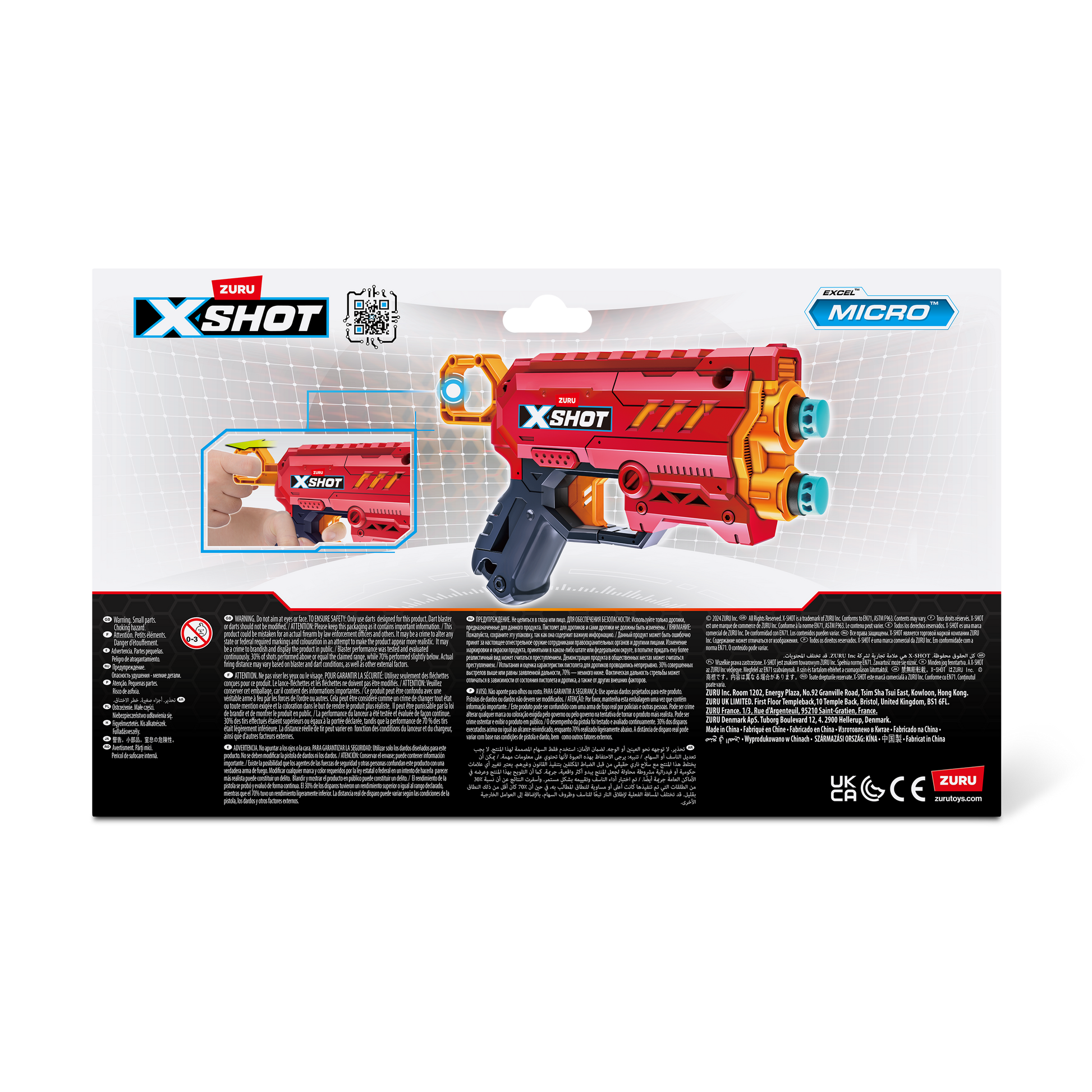 X-Shot Excel Micro 2.0 - 2 pack