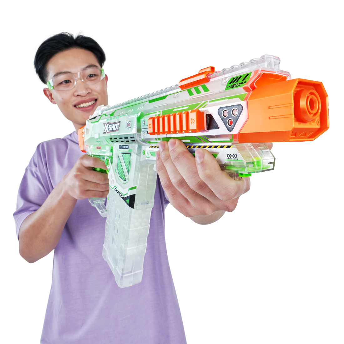 X-Shot Hyper Gel Glow In The Dark (Large)