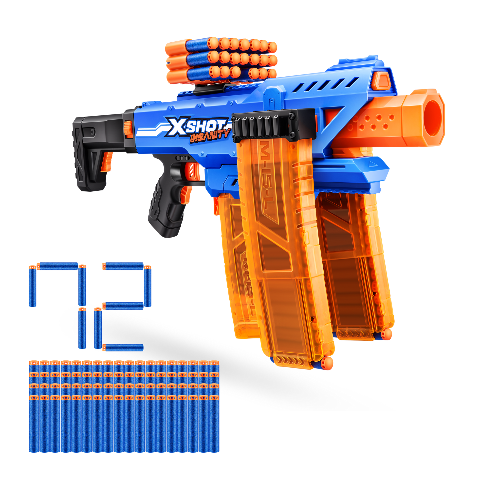 X-Shot Isanity Motorised Clip Blaster