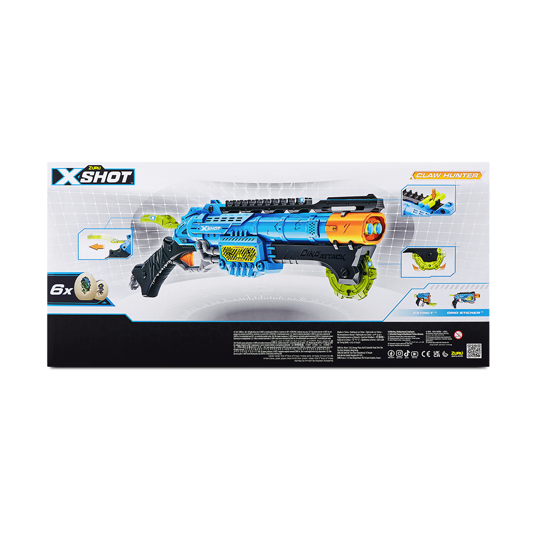 X-Shot Dino Attack Eliminator (2Med Egg/4Small Egg/24Darts)