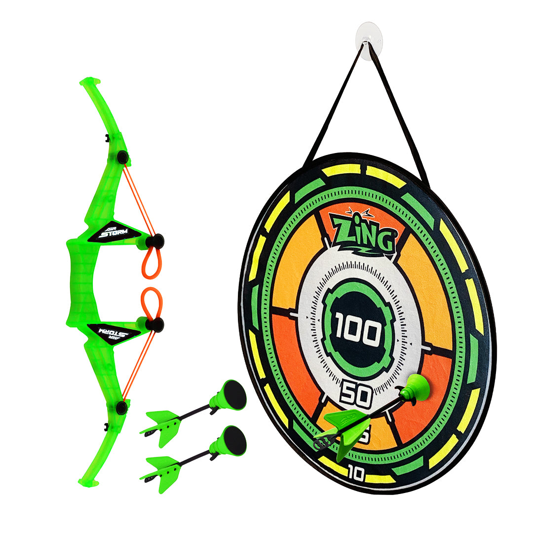 Zing Air Storm Bullz Eye Bow + Target