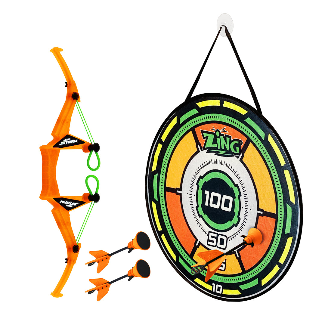Zing Air Storm Bullz Eye Bow + Target