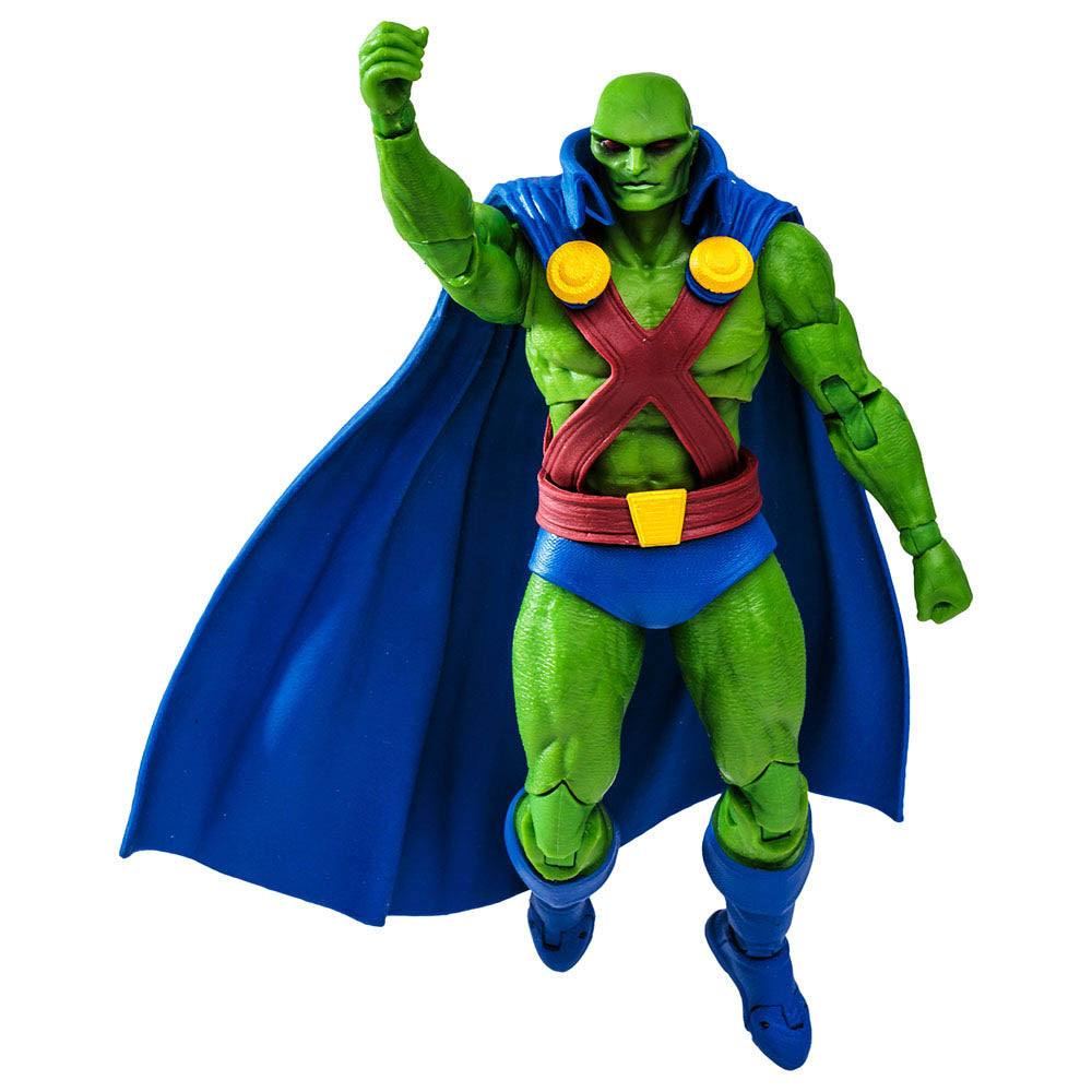DC Multiverse 7inch Martian Manhunter Variant (Gold Label)