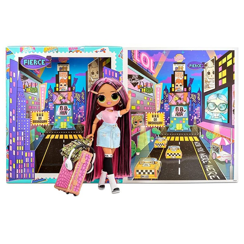LOL OMG World Travel Fashion Doll City Babe