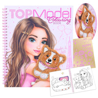 TOPModel Corgi Colouring Book