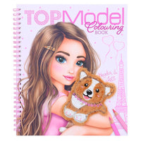 TOPModel Corgi Colouring Book