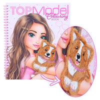 TOPModel Corgi Colouring Book