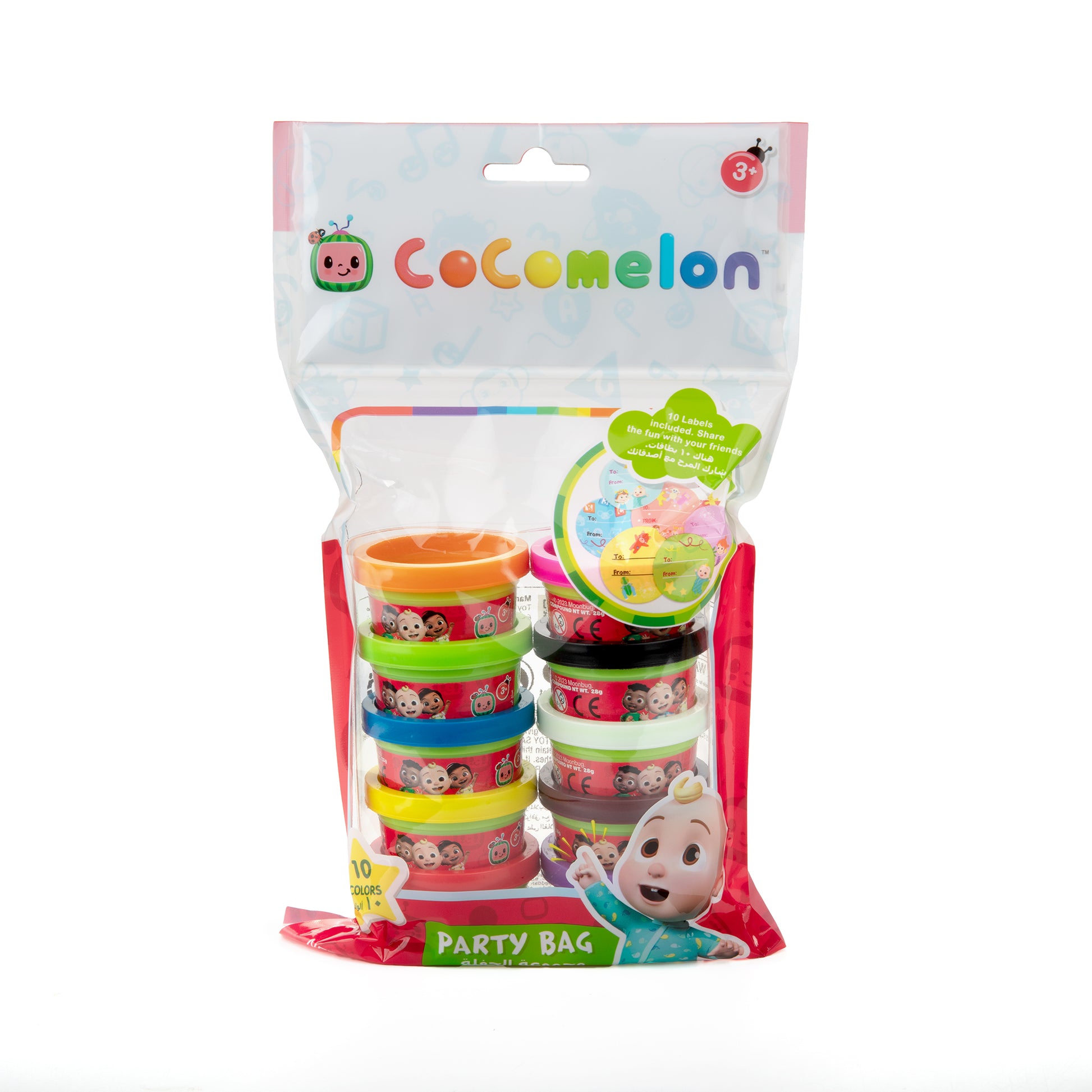 COCOMELON DOUGH PARTY BAG (10 cans 1 oz)