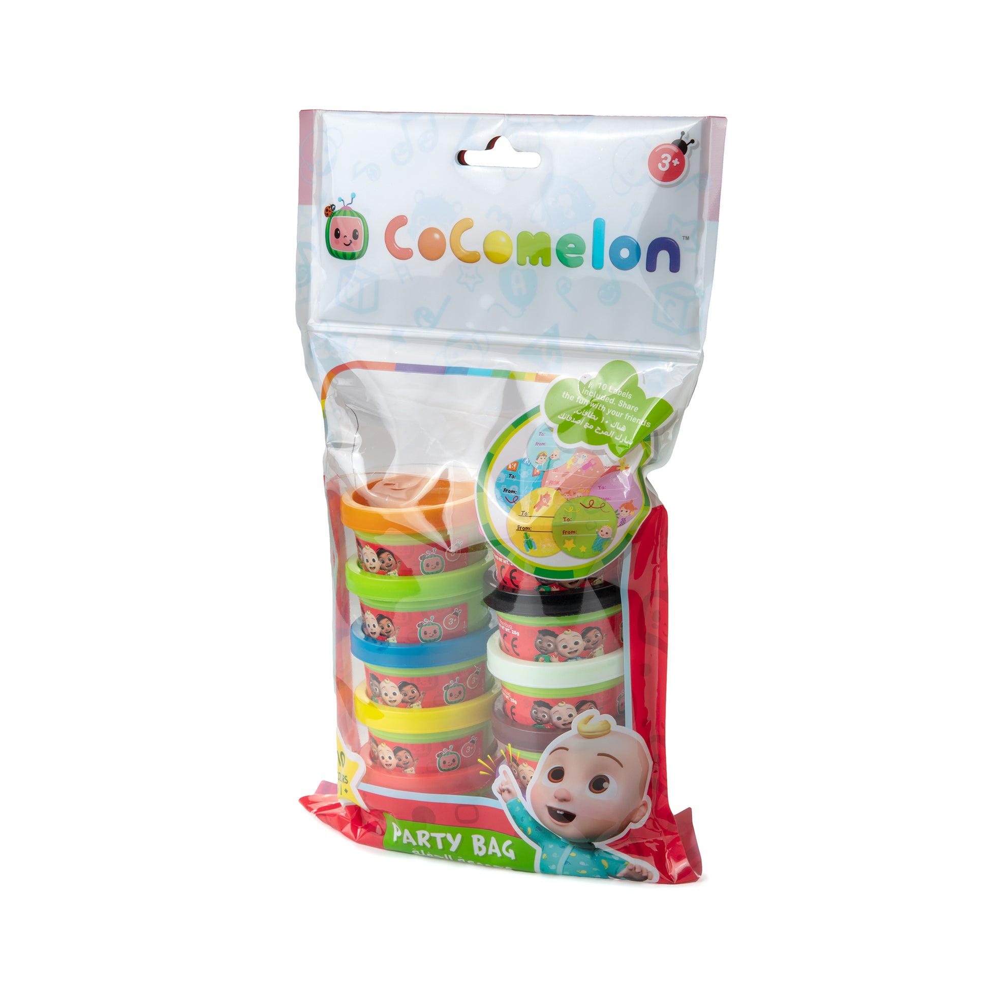 COCOMELON DOUGH PARTY BAG (10 cans 1 oz)