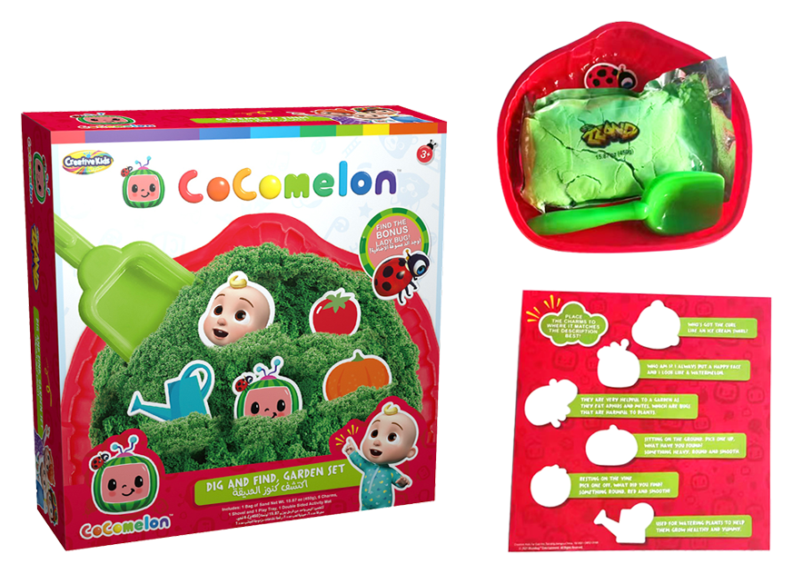 Cocomelon Dig & Find Garden Set