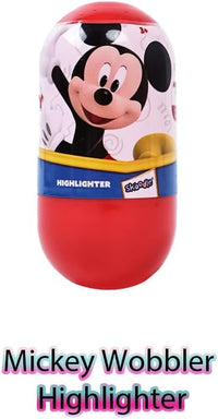 Disney Mickey Wobbler Highlighter with Backer Card | Red