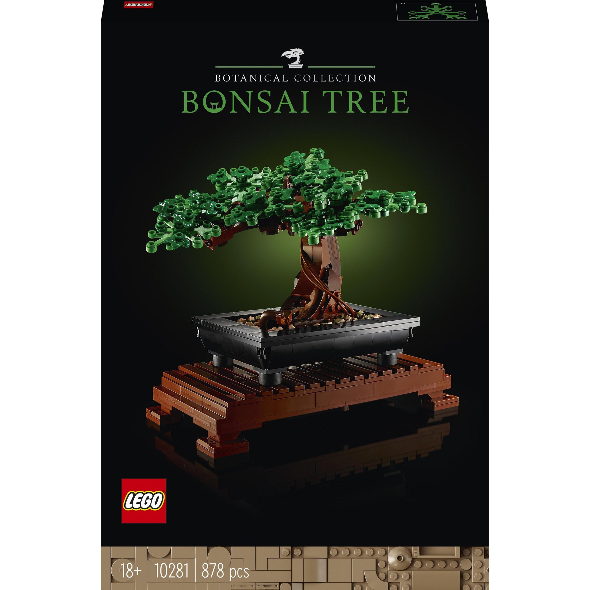 LEGO® Bonsai Tree 10281 Building Kit (878 Pieces)