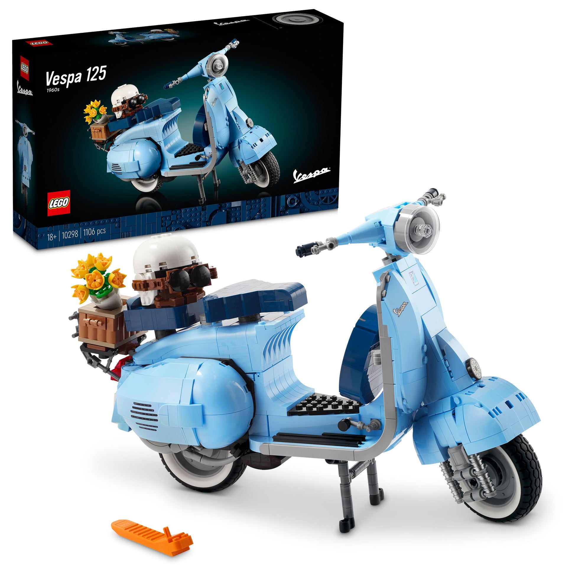 مجموعة فيسبا 125 رقم 10298 من ®LEGO (1106 قطعة)