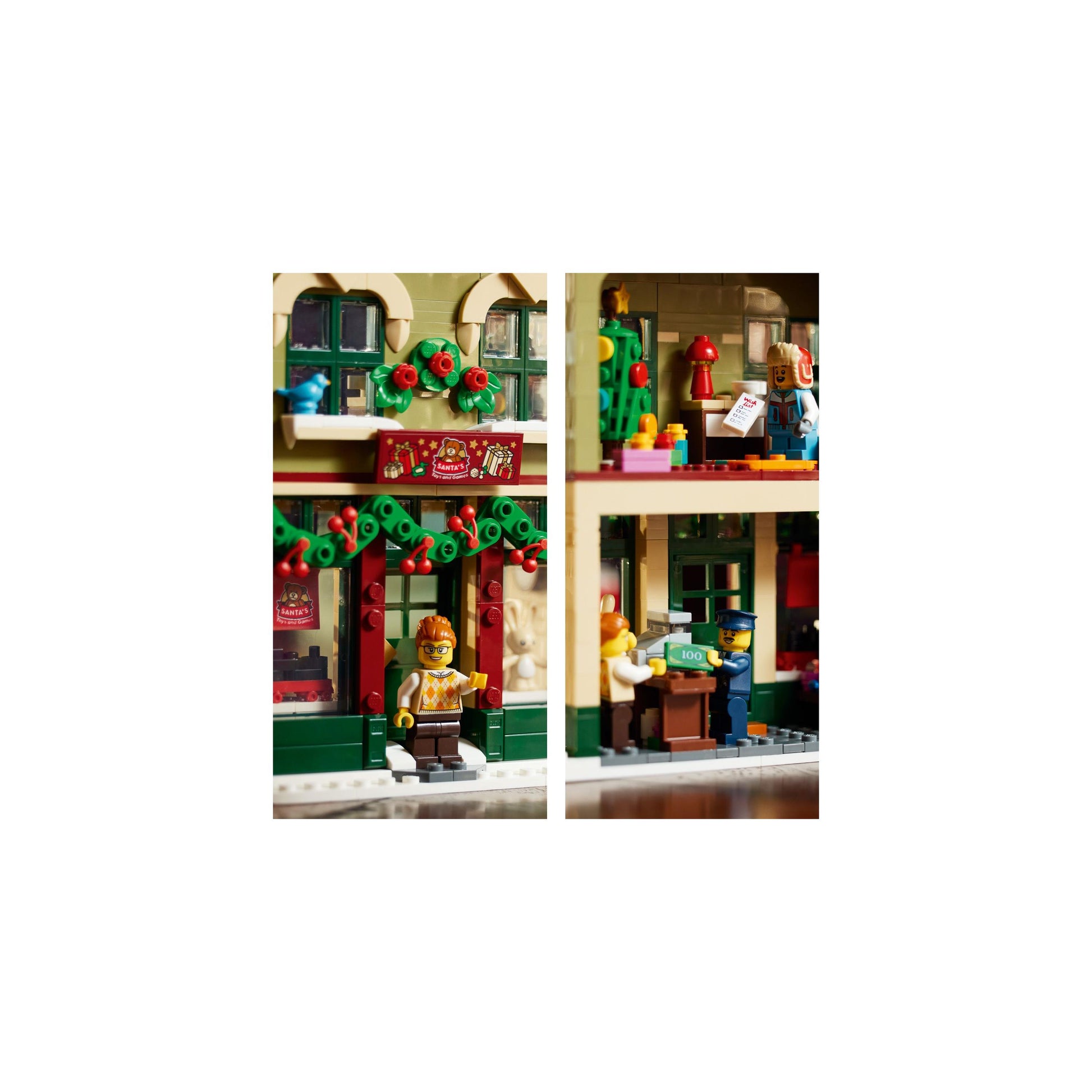LEGO® Holiday Main Street 10308 Building Kit for Adults and Families (1,514 Pieces)