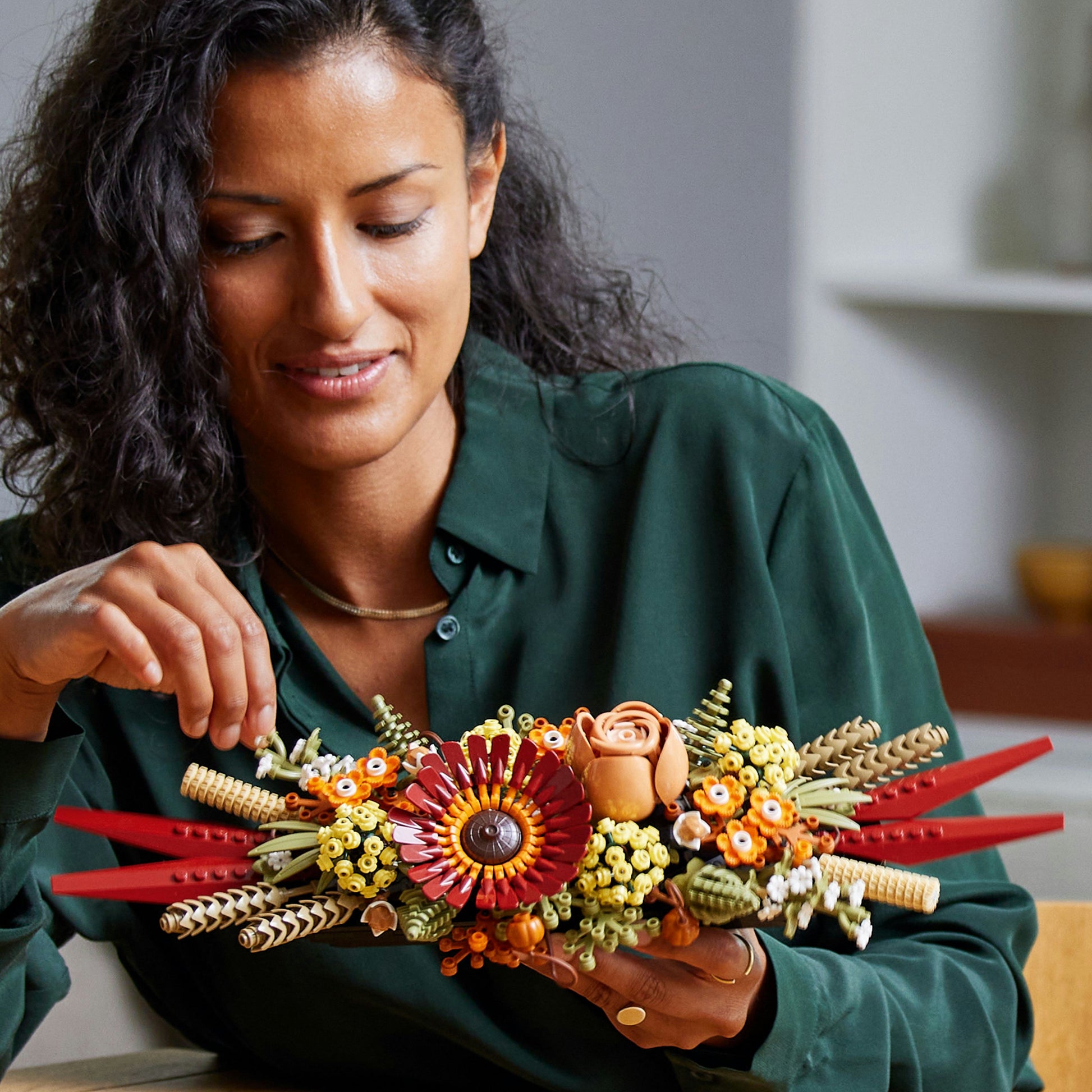LEGO® Icons Dried Flower Centrepiece 10314 Building Kit (812 Pieces)
