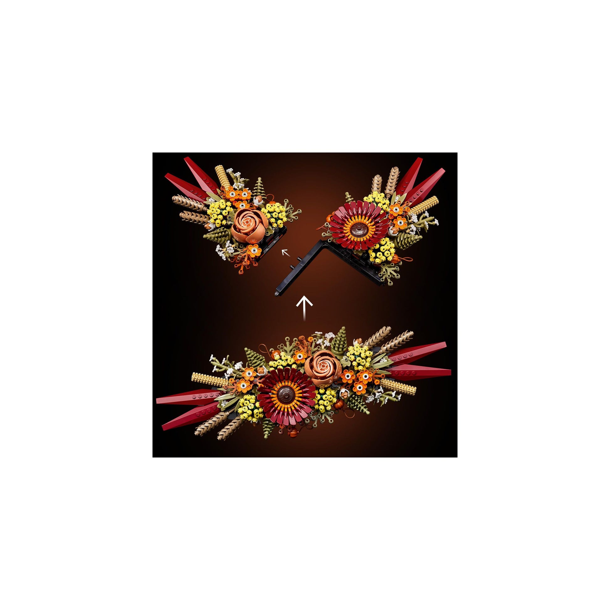 LEGO® Icons Dried Flower Centrepiece 10314 Building Kit (812 Pieces)