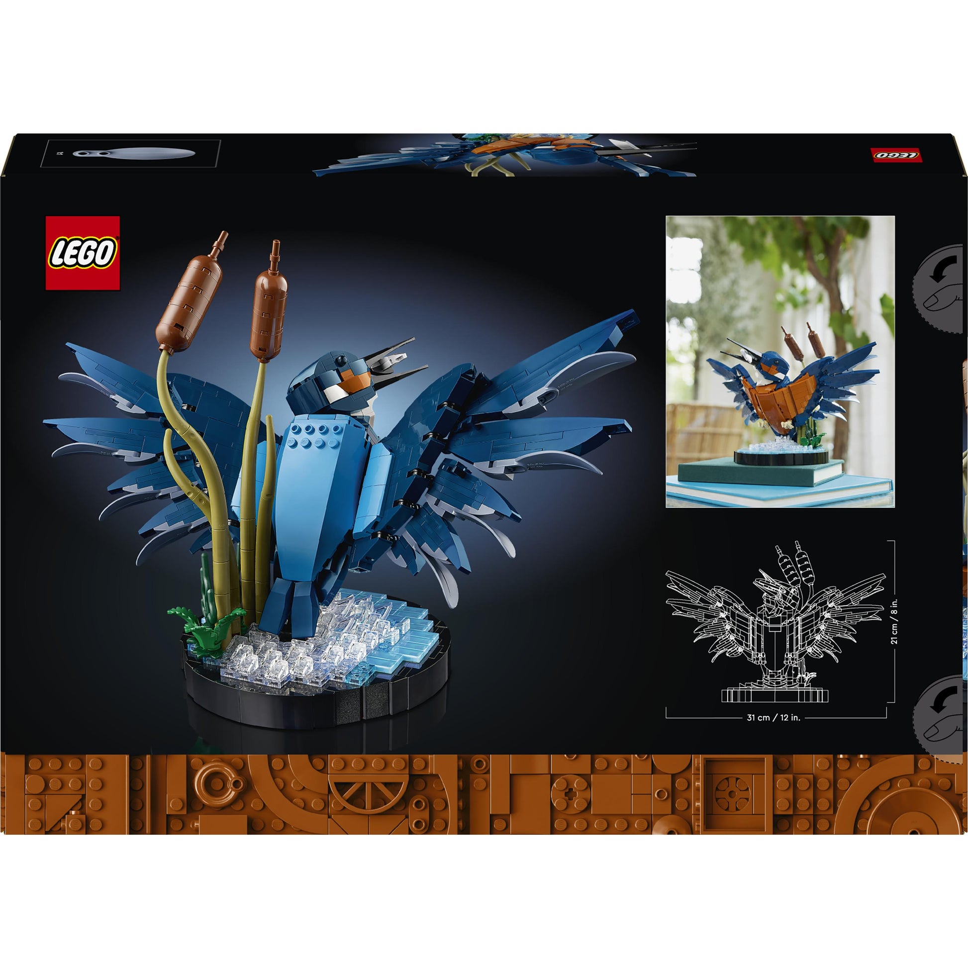 LEGO® Icons Kingfisher Bird Building Set 10331