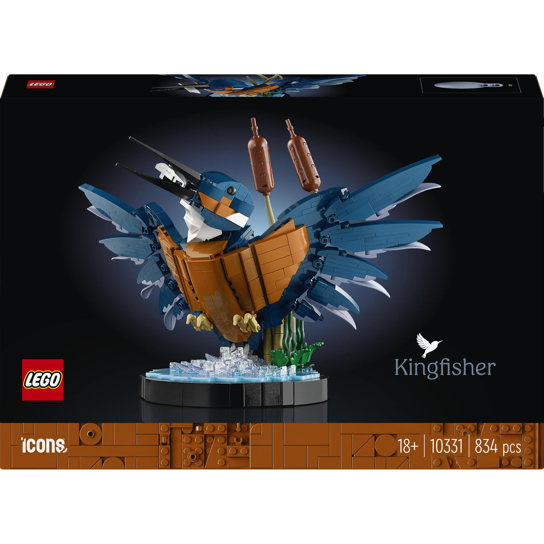 مجموعة بناء طائر الرفراف 10331 من LEGO® Icons