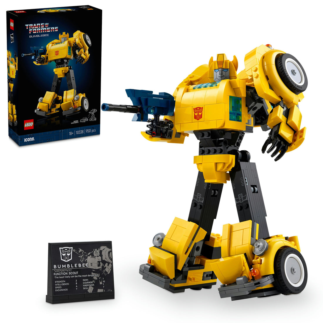 مجموعة بامبلبي من المتحوّلين 10338 من LEGO® Icons