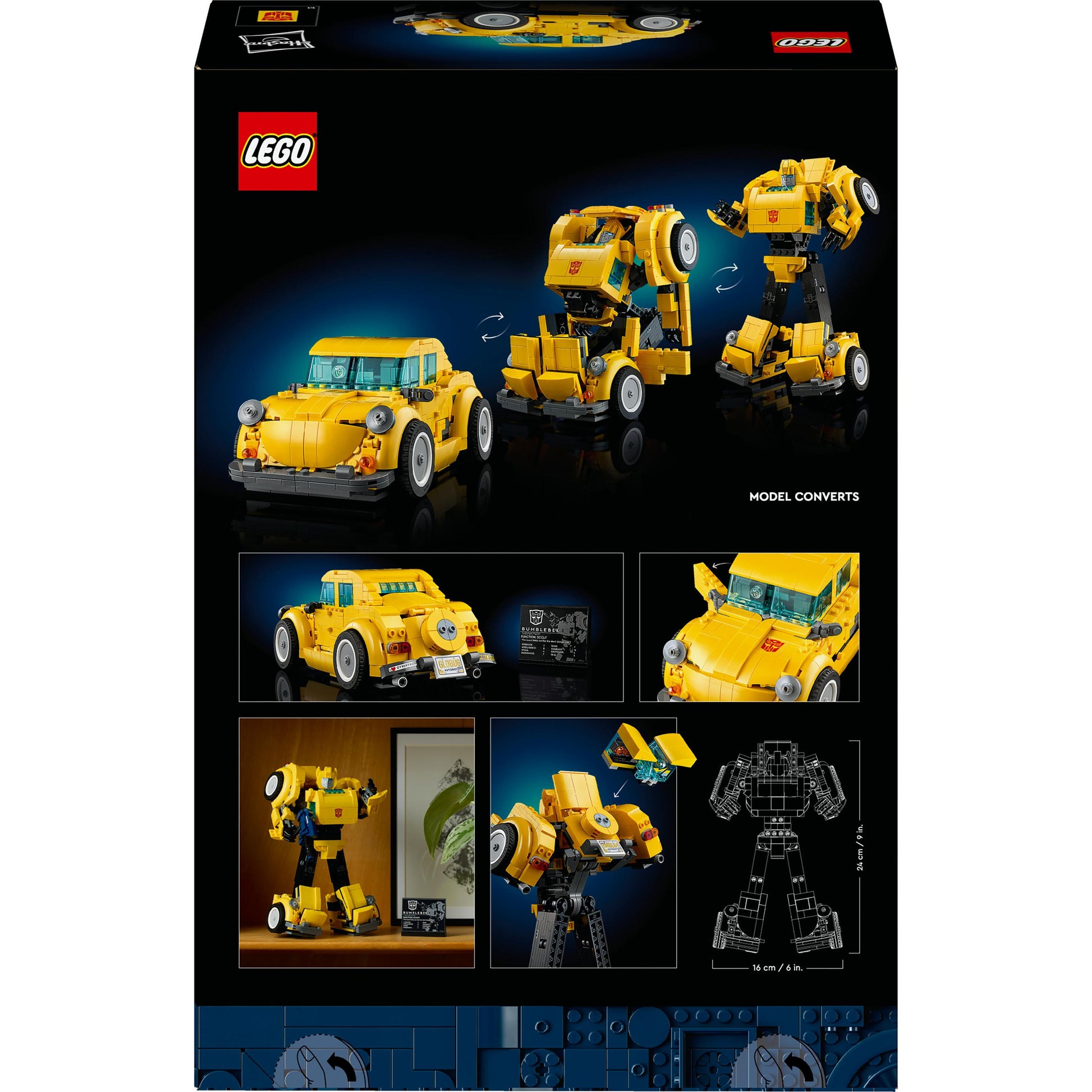 LEGO® Icons Transformers Bumblebee Set 10338