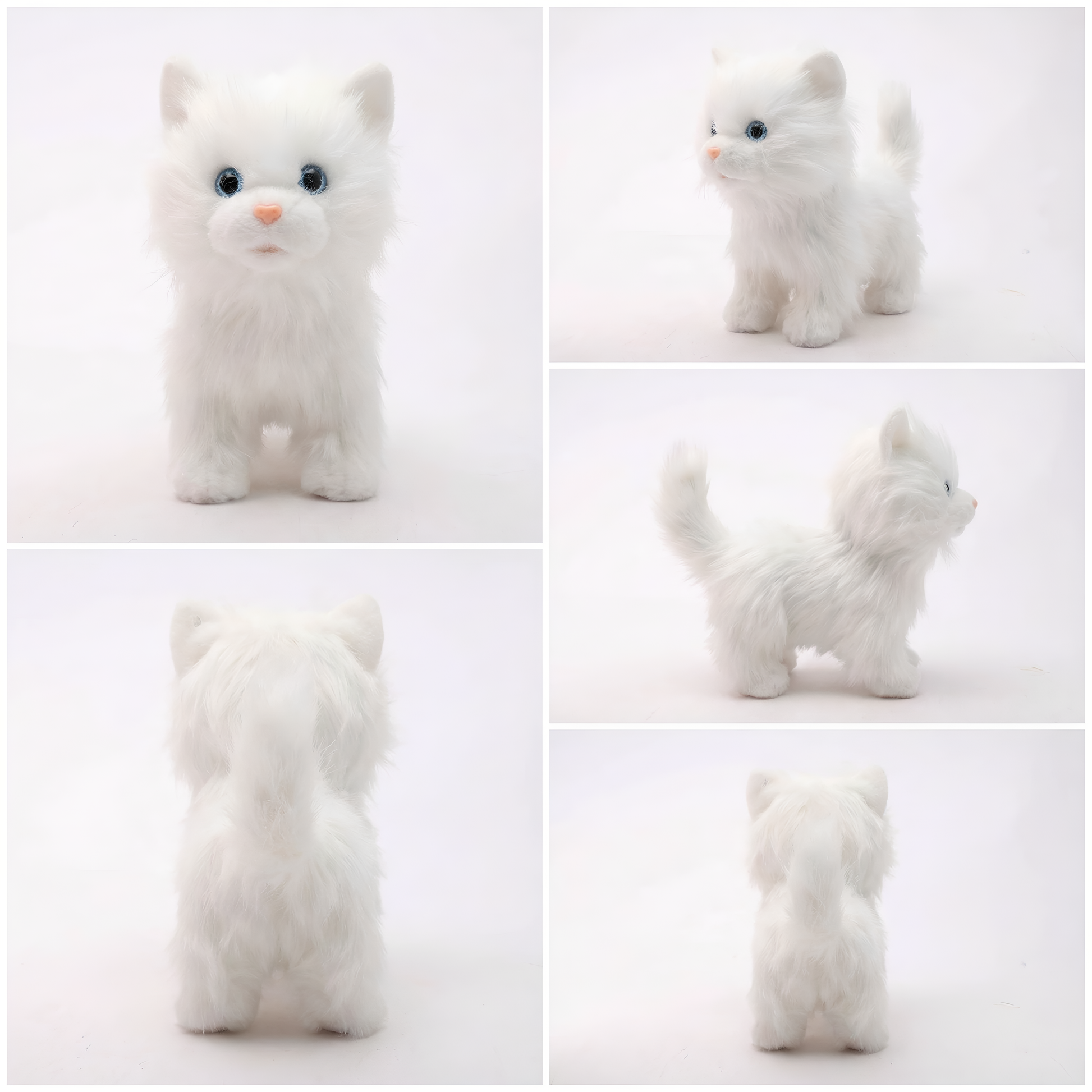 Bitsy Bitty Interactive Cat (White)