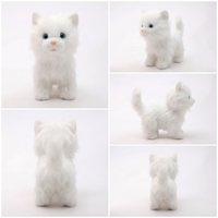 Bitsy Bitty Interactive Cat (White)