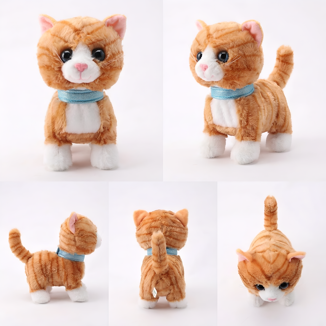 Bitsy Bitty Interactive Cat (Brown)