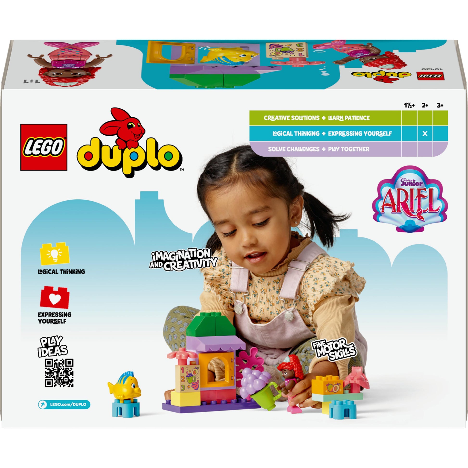 LEGO® DUPLO® | Disney Ariel and Flounder’s Café Stand 10420