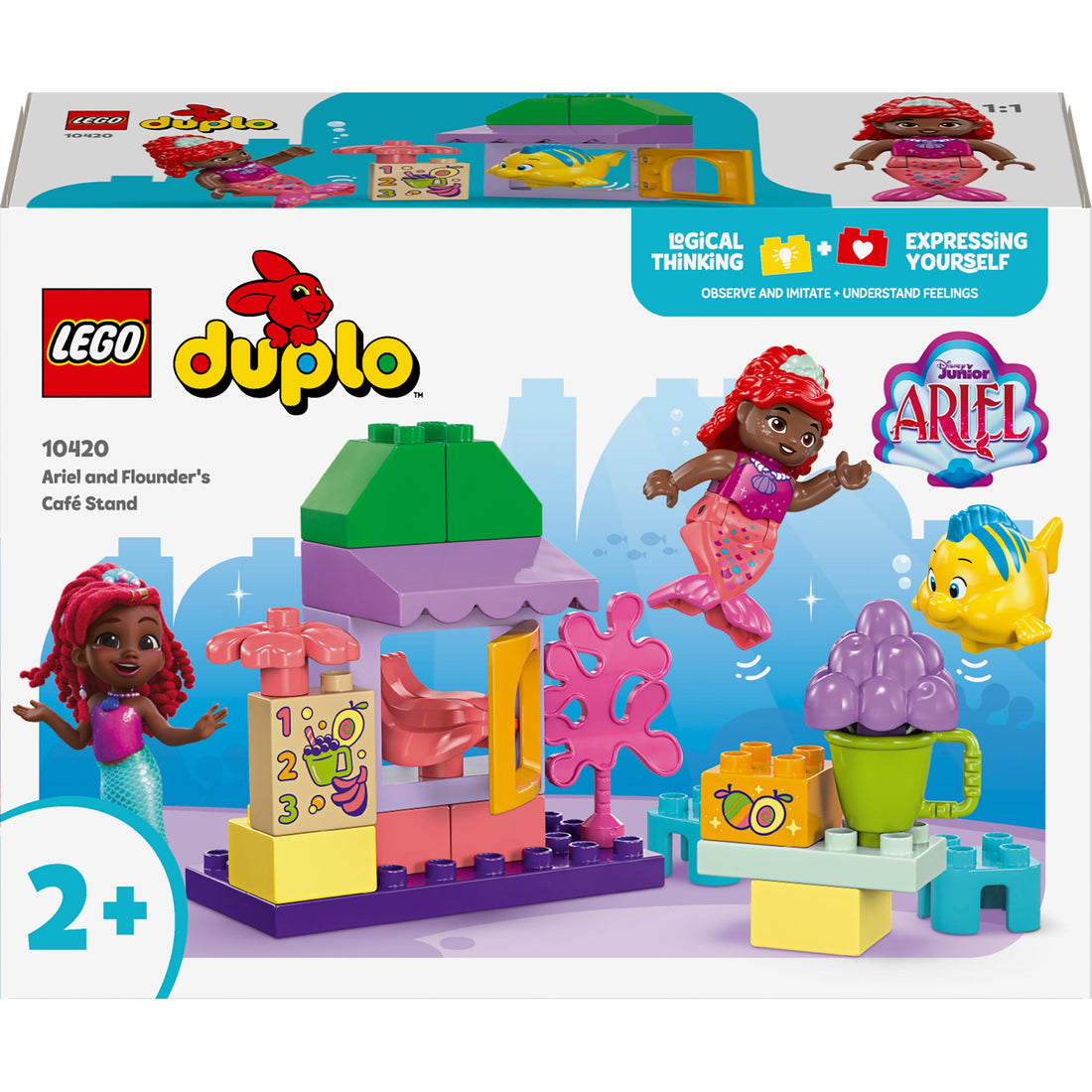 LEGO® DUPLO® | Disney Ariel and Flounder’s Café Stand 10420