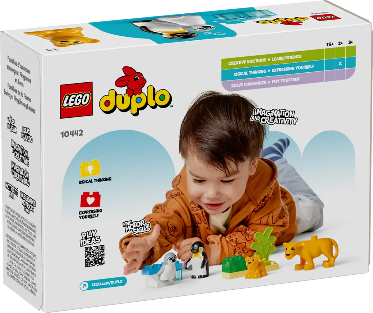 LEGO 10442 Wild Animal Families Penguins & Lions