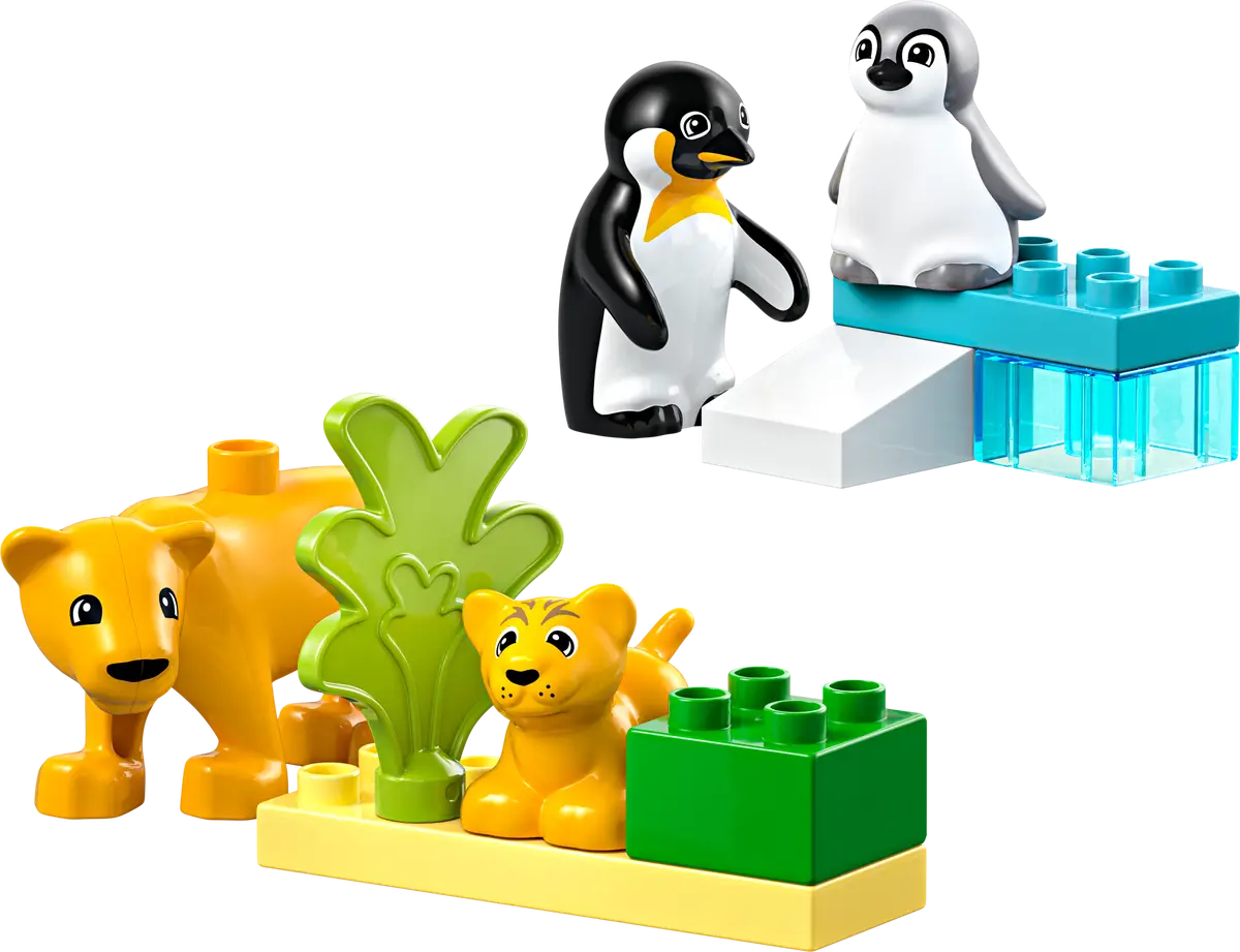 LEGO 10442 Wild Animal Families Penguins & Lions