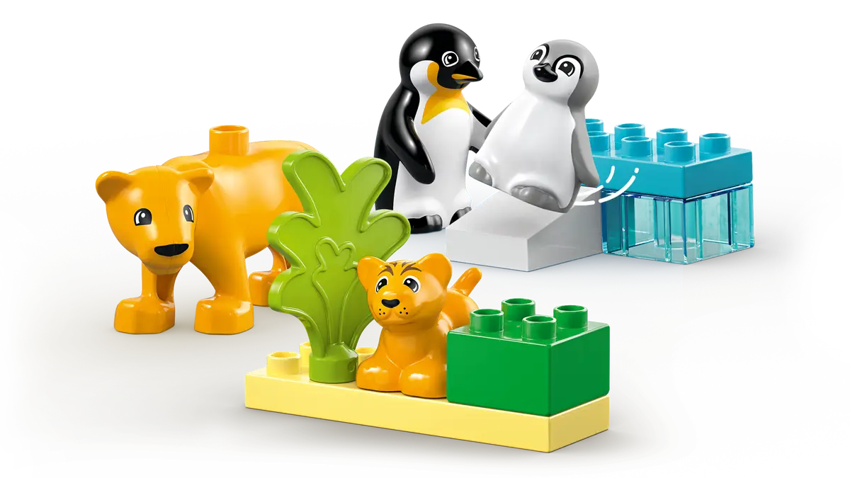 LEGO 10442 Wild Animal Families Penguins & Lions