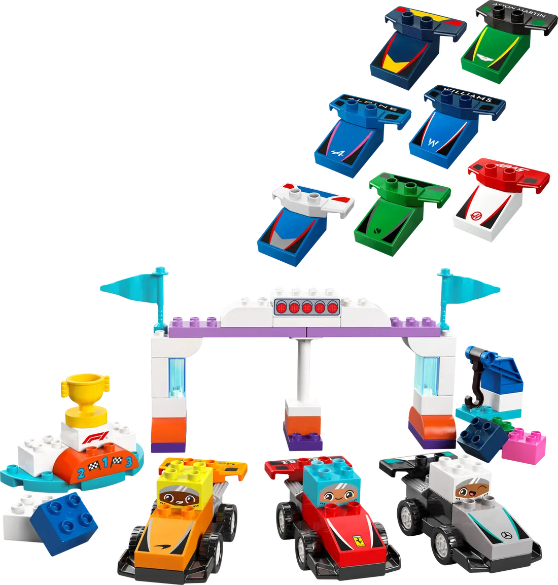 LEGO 10445 F1® Team Race Cars & Drivers V29