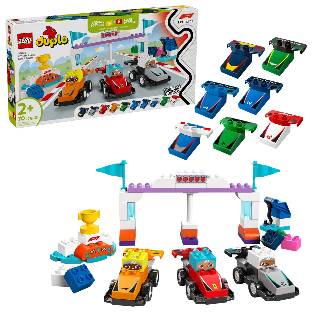 LEGO 10445 F1® Team Race Cars & Drivers V29