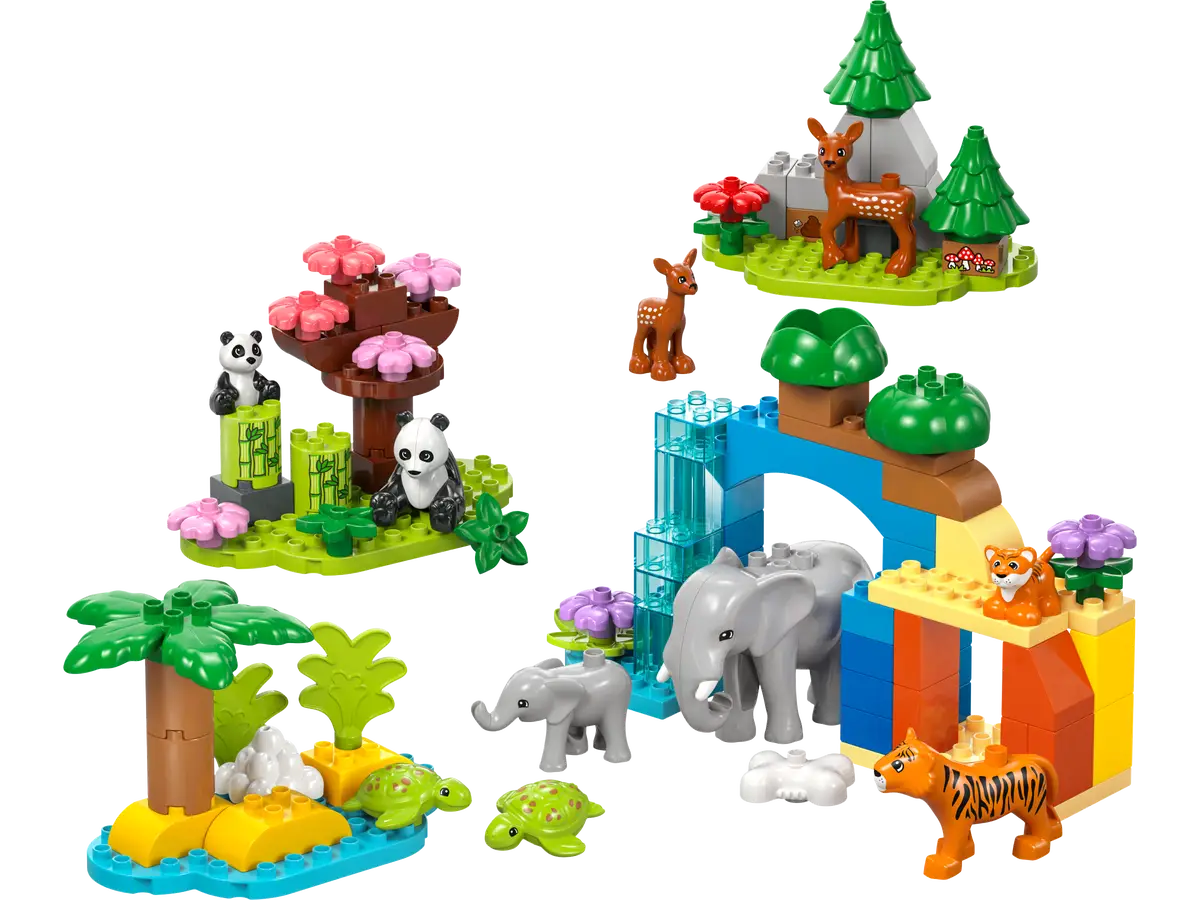 10446 3 in1 Wild Animal Families