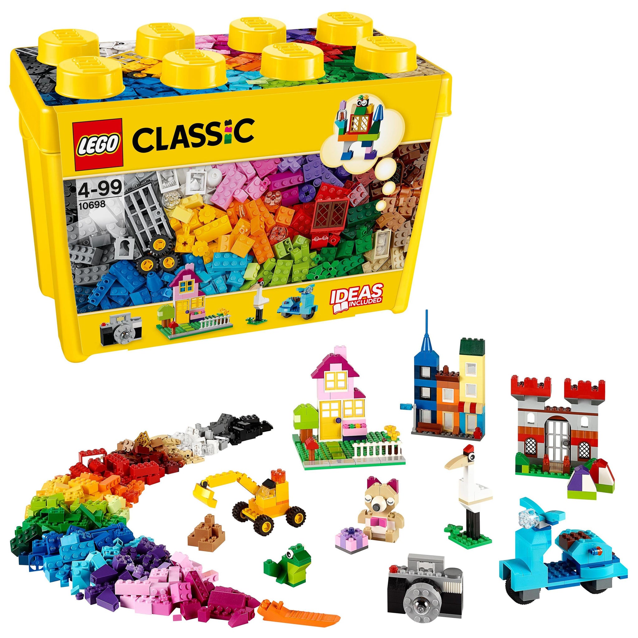 صندوق المكعبات الإبداعي الكبير من LEGO®‎