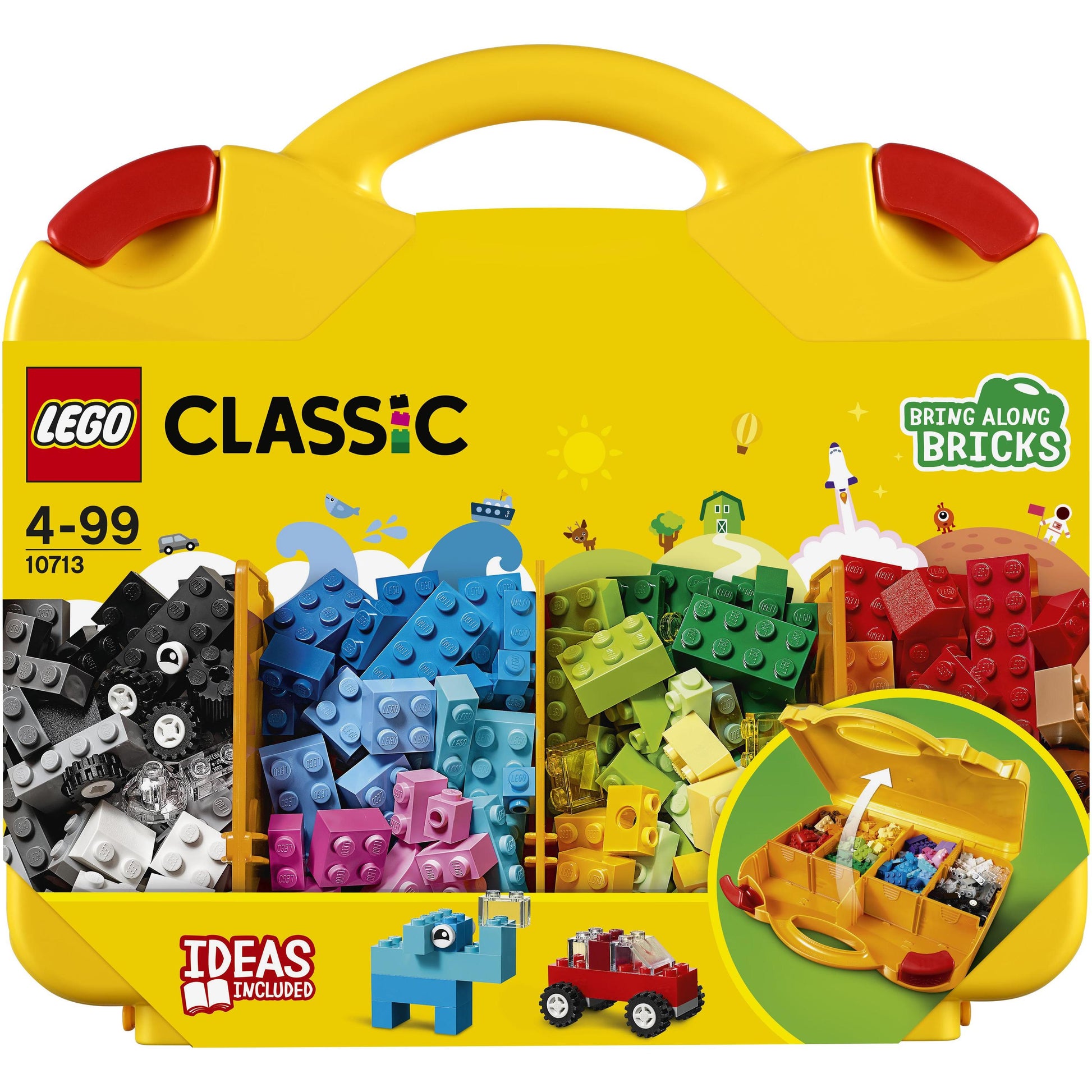 LEGO Classic Creative Suitcase 10713 Building Kit (213 Pieces)