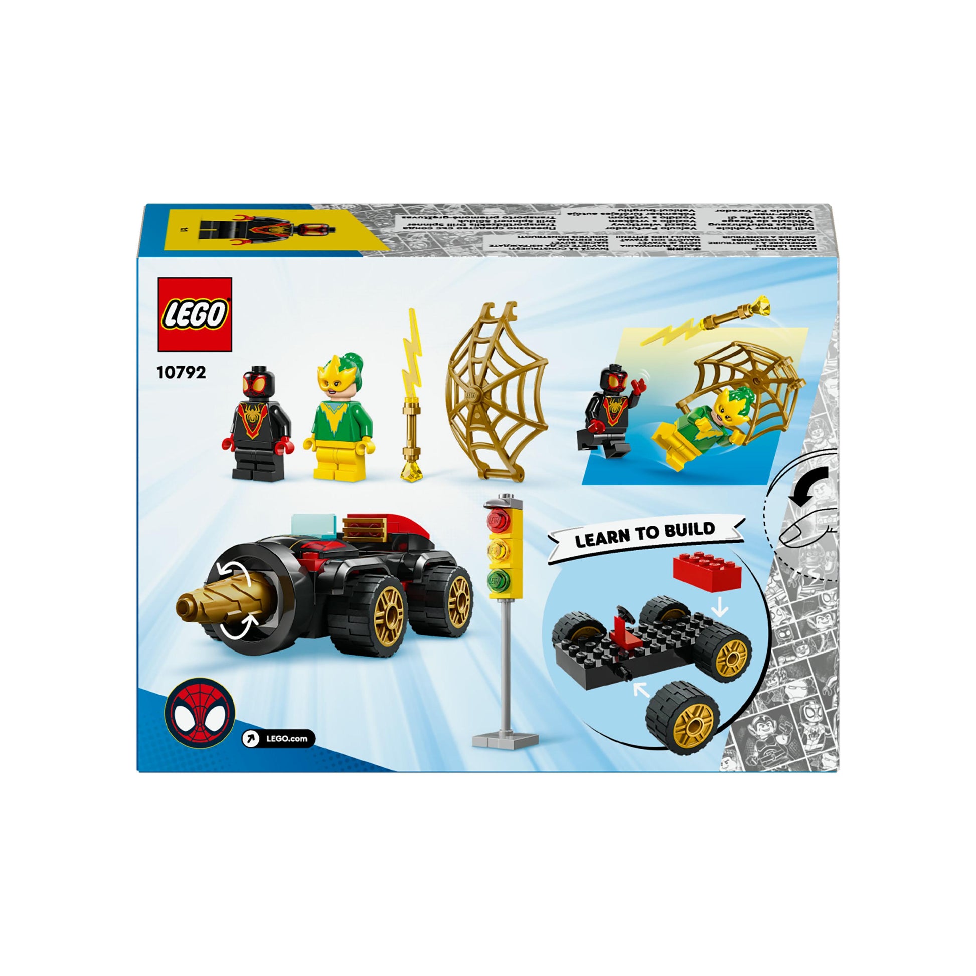 LEGO® 4+ Drill Spinner Vehicle Super Hero Action 10792